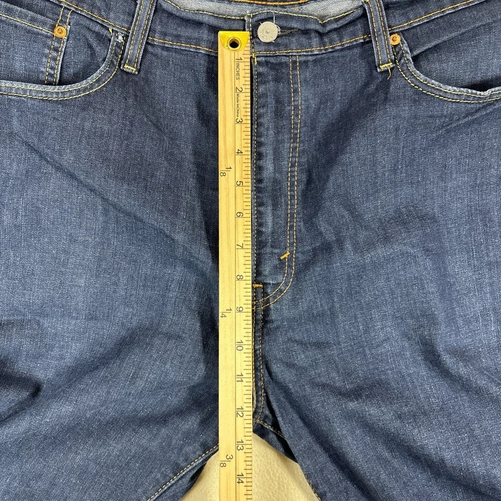 LEVI'S 569 Jorts- Men's Loose Straight 100% Cotton Blue Jean Shorts - Size 40x12